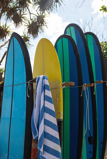 Noosa Learn to Surf Board Hire