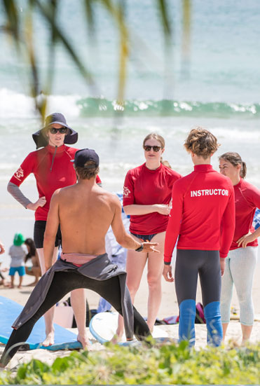 Noosa Learn to Surf Group and Corporate Lessons